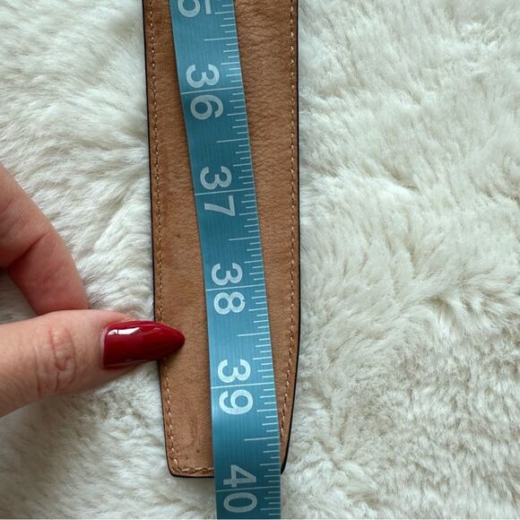 Salvatore Ferragamo stingray genuine leather belt size 40 Authentic Retail 950 - Picture 9 of 12